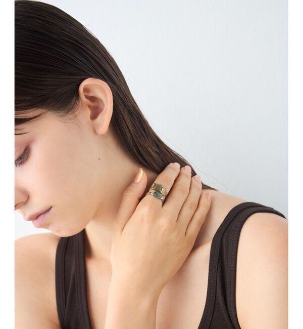 ete「[タイル] ジャスパー リング」|リング|