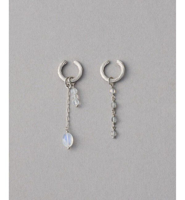 ete「[フォーチュン] ナチュラルストーン チャーム /Relax」|イヤリング|