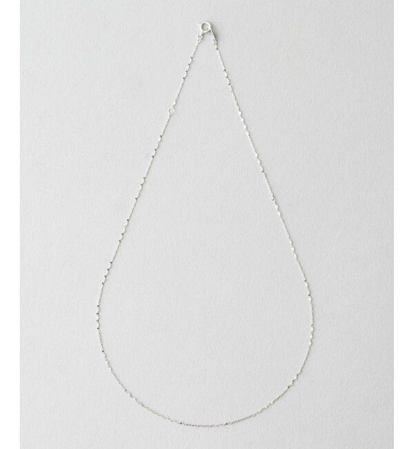 Jouete「K10WG ネックレス ペタルチェーン」|ネックレス|