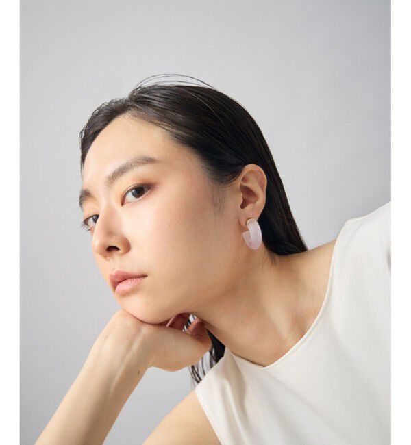 Jouete「[ドロップ] ピアス フープ」|ピアス|