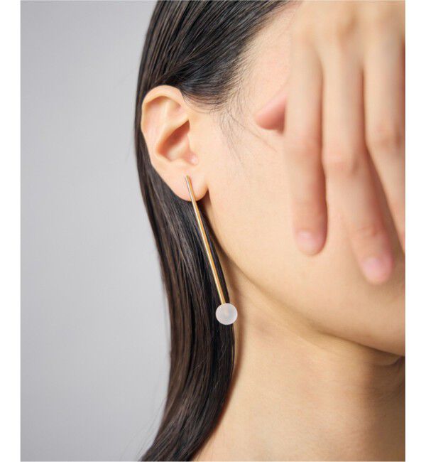Jouete「[ドロップ] ピアス アシンメトリー」|ピアス|