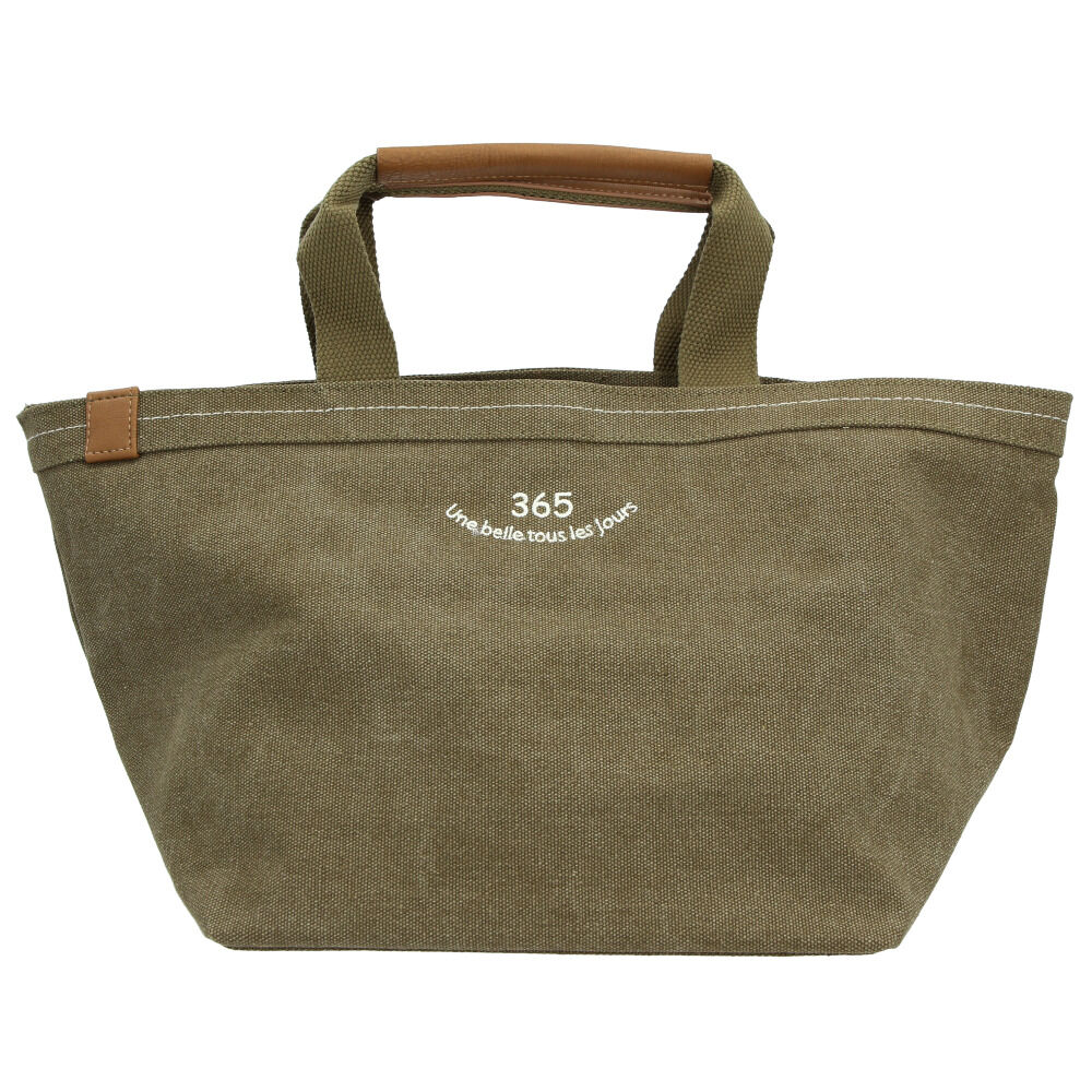 BACKYARD FAMILY「キャンバス トート 通販 刺繍 キャンバストート 帆布 ナチュラル カジュアル 使いやすい」|トートバッグ|グリーン1