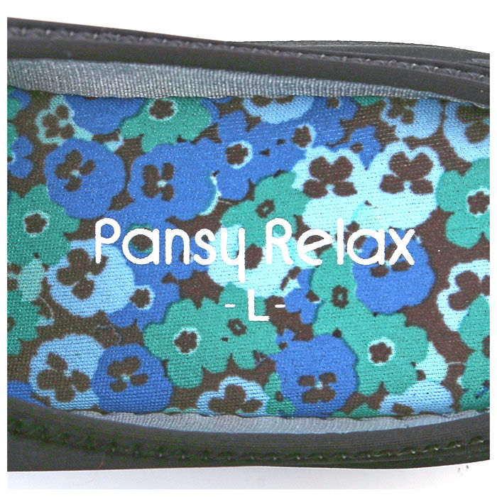 BACKYARD FAMILY「サンダル レディース つっかけ 通販 パンジー おしゃれ 歩きやすい 室内履き ルームシューズ」|サンダル|