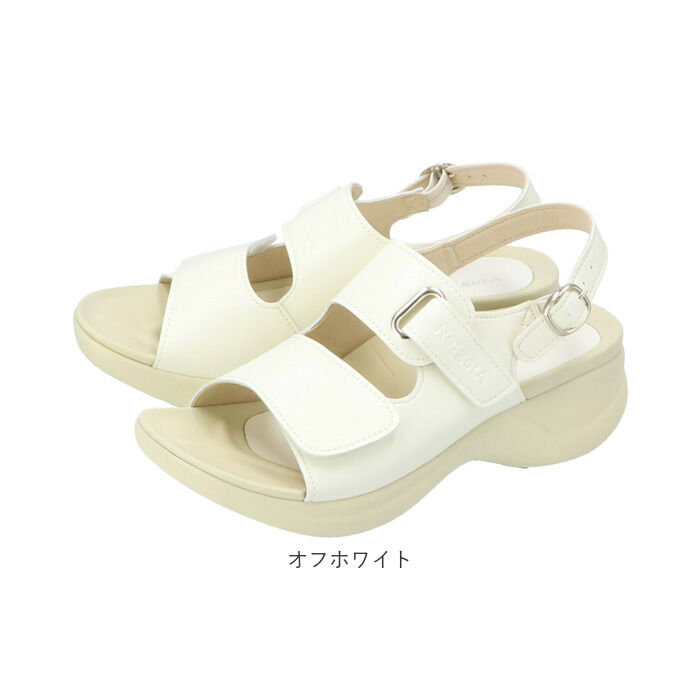 BACKYARD FAMILY「サンダル レディース 履きやすい 通販 歩きやすい おしゃれ ブラック 黒 幅広 甲高 ブランド」|サンダル|