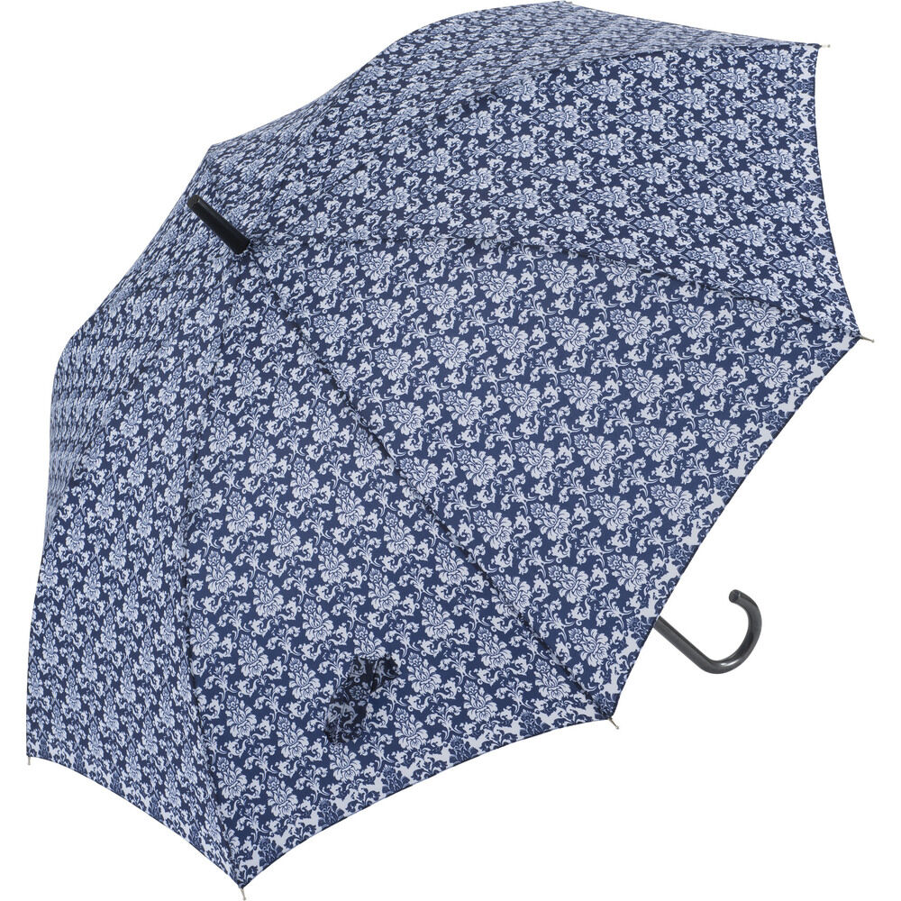 BACKYARD FAMILY「傘 レディース 長傘 耐風 おしゃれ 通販 ジャンプ オシャレ エレガント 花柄 カジュアル」|傘|ブルー2