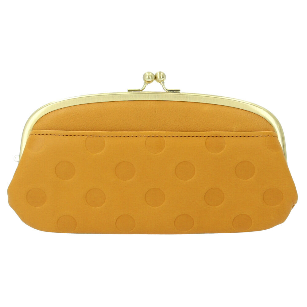 BACKYARD FAMILY「財布 レディース 長財布 ブランド 通販 un signet アンシグネ がま口 大容量 本革」|財布|ブラウン1