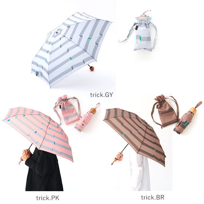 BACKYARD FAMILY「392 plus m 折りたたみ傘 レディース 通販 サンキューニプリュスエム レディース」|傘|