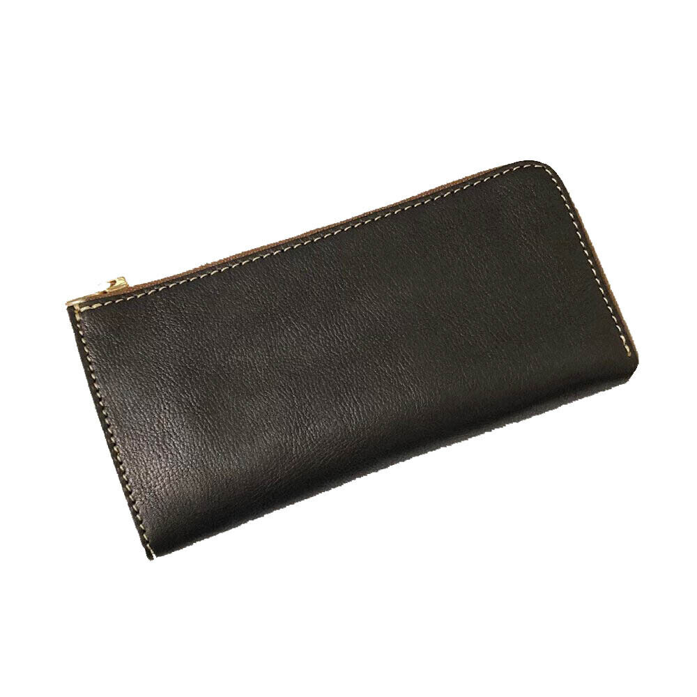 BACKYARD FAMILY「栃木レザー 長財布 メンズ 通販 財布 ロングウォレット 本革 レザー 革 牛革 L字ファスナー」|財布|ブラック1