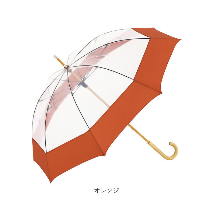 BACKYARD FAMILY「U-DAY ユーディ 長傘 63cm 通販 雨傘 ビニール傘 傘 アンブレラ グラスファイバー骨」|傘|