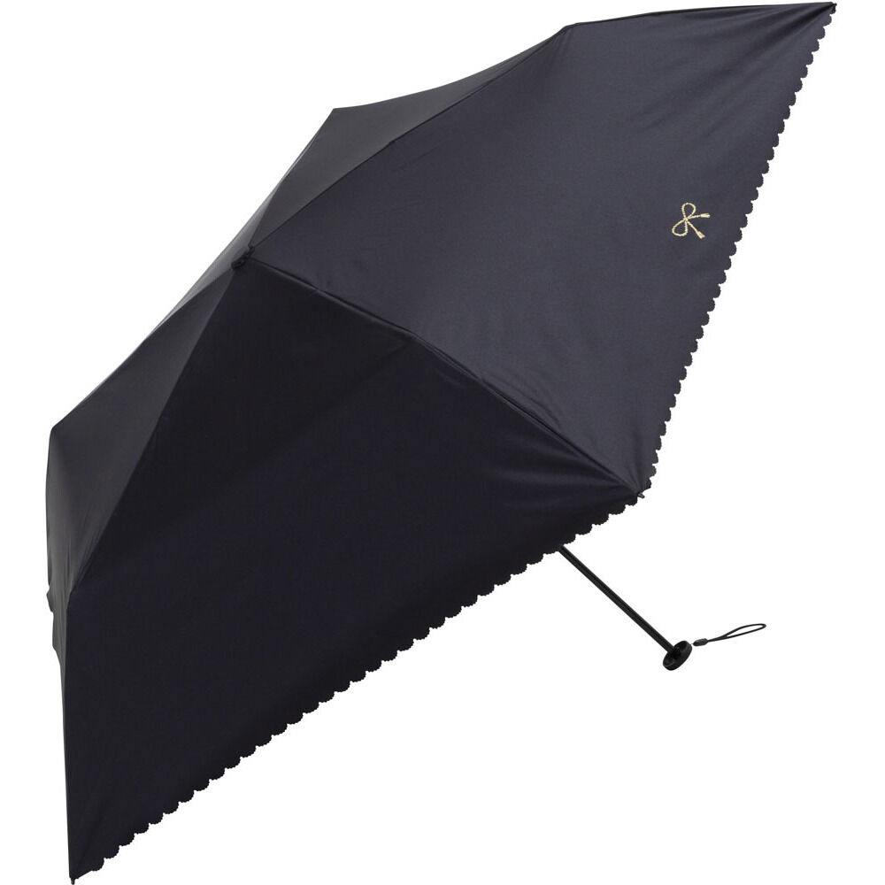 BACKYARD FAMILY「ビコーズ 傘 because 通販 折りたたみ傘 日傘 遮光 晴雨兼用傘 折り畳み傘 晴雨兼用」|傘|ブラック1