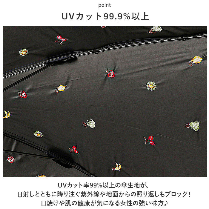 BACKYARD FAMILY「because ビコーズ 晴雨兼用傘 長傘 遮熱性 通販 傘 雨傘 日傘 晴雨兼用 UVカット」|傘|