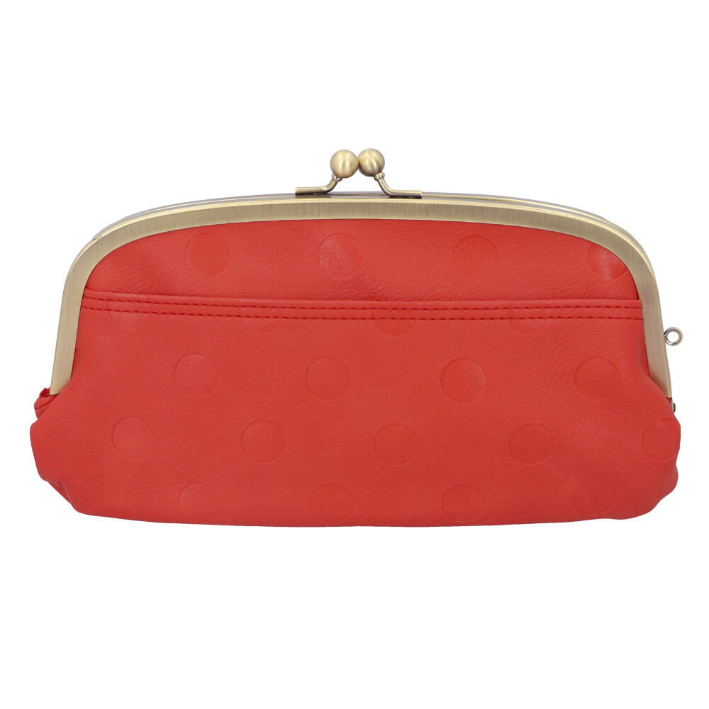 BACKYARD FAMILY「財布 レディース がま口 長財布 通販 長サイフ がま口財布 がまぐち財布 ロングウォレット」|財布|レッド1