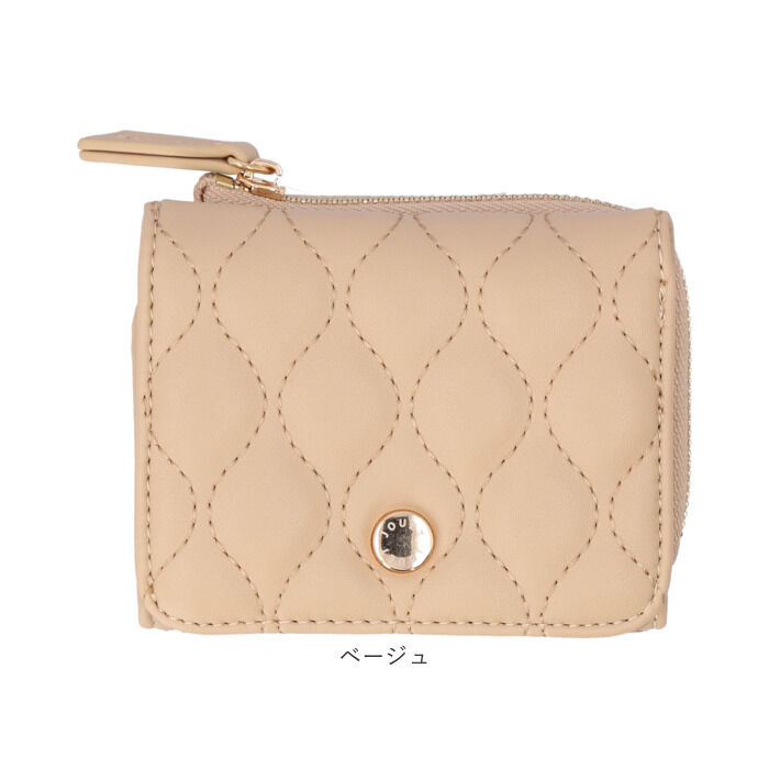 BACKYARD FAMILY「キルト 三つ折り 財布 通販 三つ折り財布 折り財布 折財布 コンパクト財布 キルト財布 サイフ」|財布|