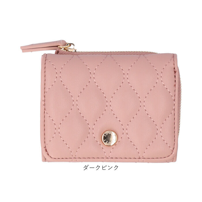 BACKYARD FAMILY「キルト 三つ折り 財布 通販 三つ折り財布 折り財布 折財布 コンパクト財布 キルト財布 サイフ」|財布|