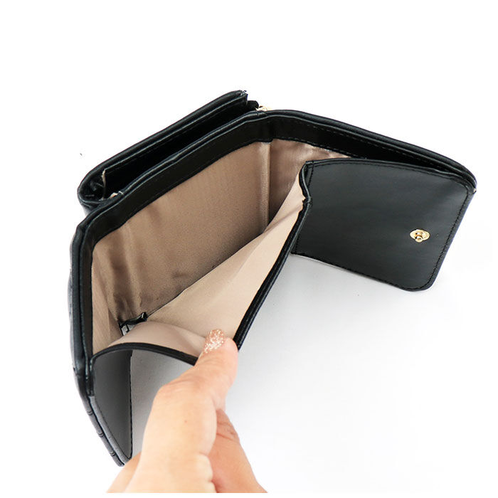 BACKYARD FAMILY「キルト 三つ折り 財布 通販 三つ折り財布 折り財布 折財布 コンパクト財布 キルト財布 サイフ」|財布|