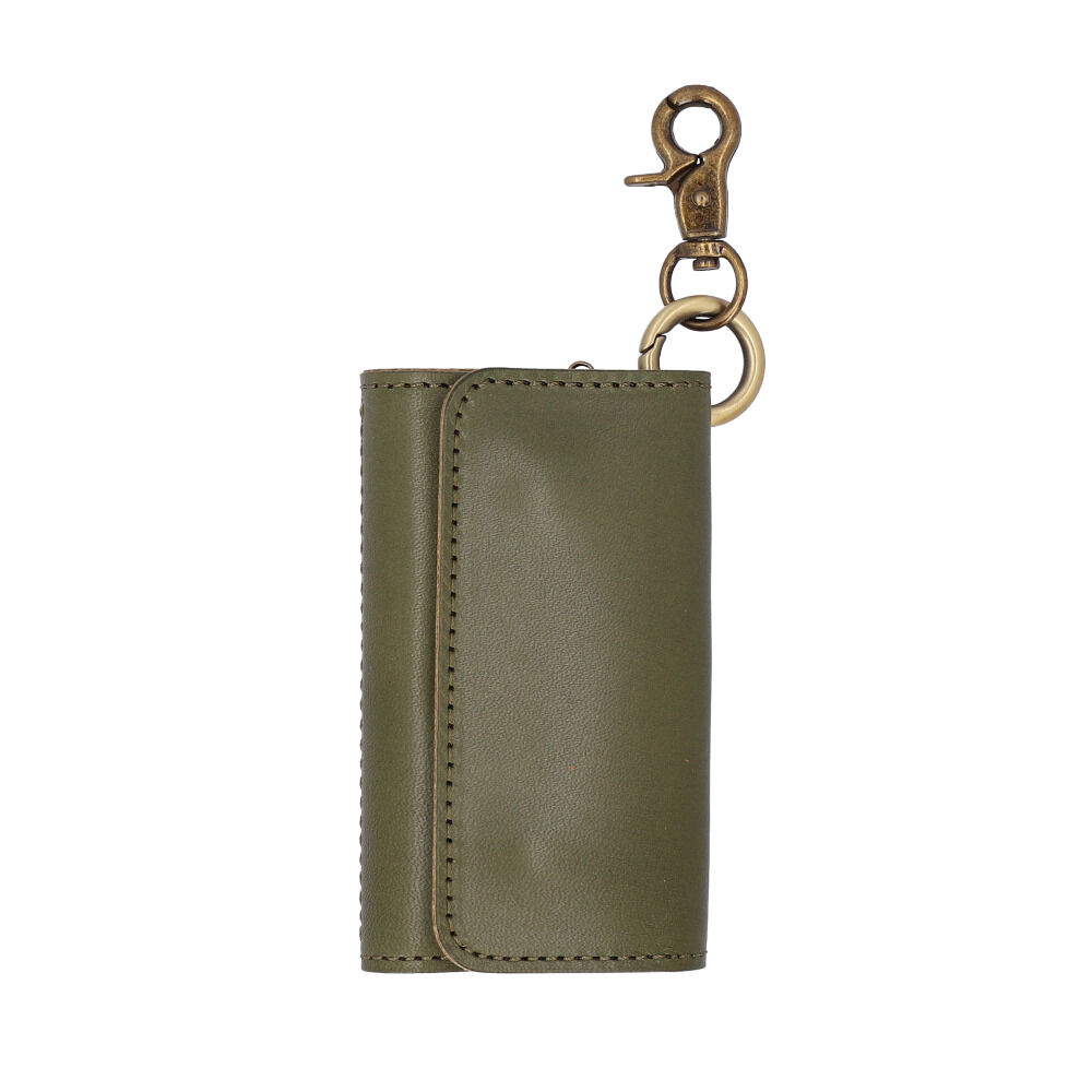 BACKYARD FAMILY「キーケース 革 通販 小銭入れ 栃木 レザーキーケース コインケース キーホルダー カードケース」|チャーム・キーホルダー|グリーン1