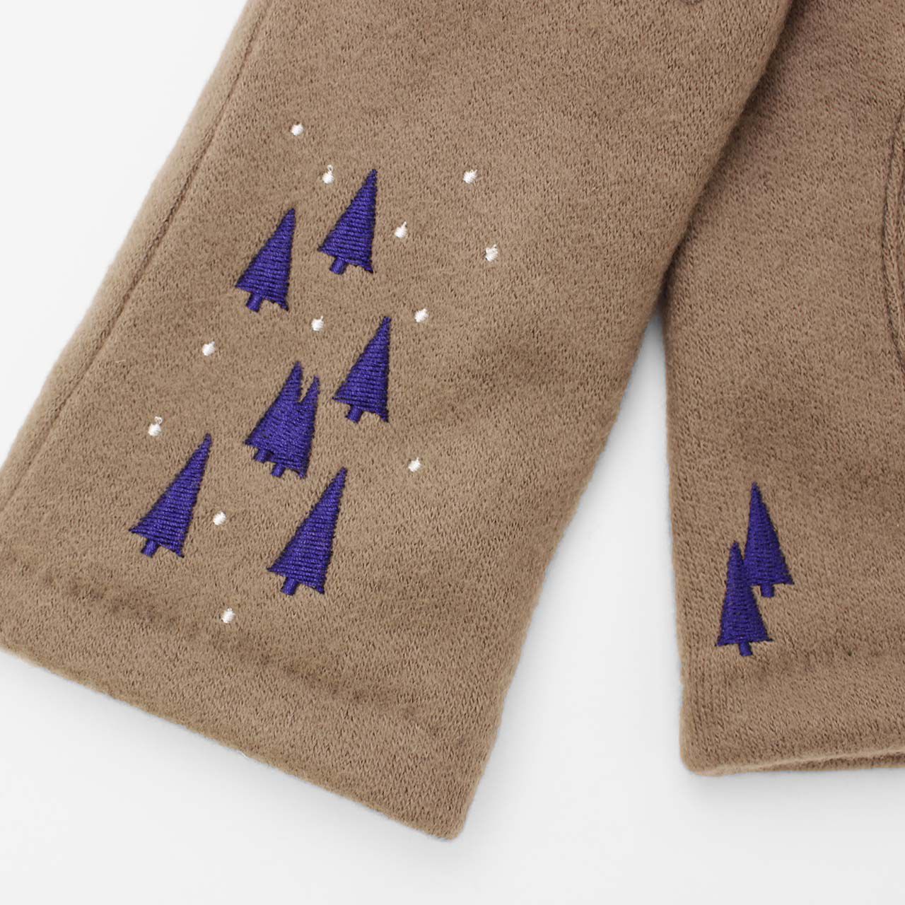 BACKYARD FAMILY「クロダ 手袋 レディース 通販 グローブ 手ぶくろ 暖かい かわいい 刺繍 スマートフォン対応」|手袋|