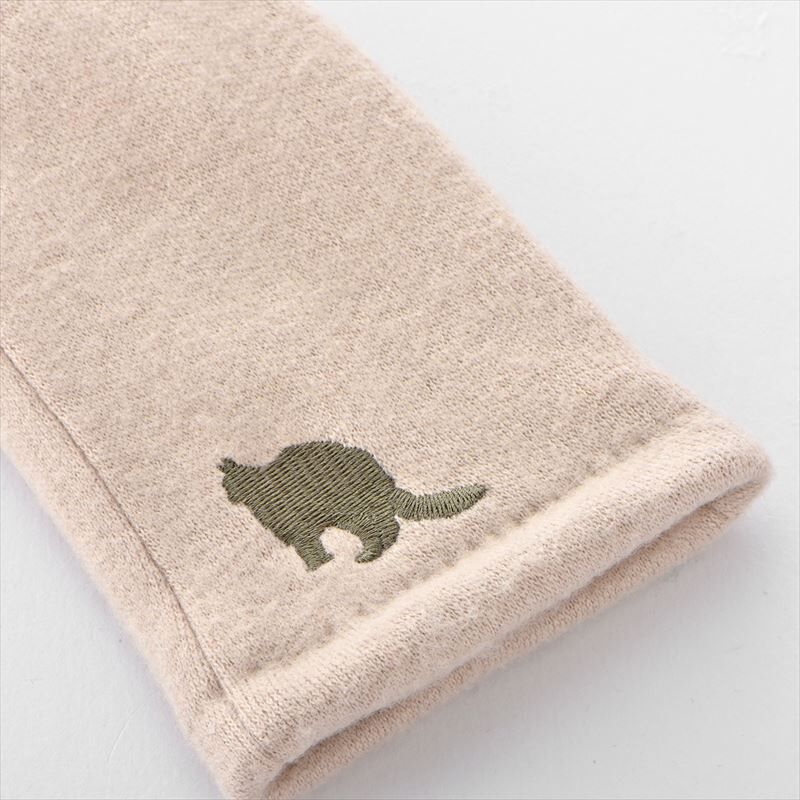 BACKYARD FAMILY「クロダ 手袋 レディース 通販 グローブ 手ぶくろ 暖かい かわいい ねこ スマートフォン対応」|手袋|