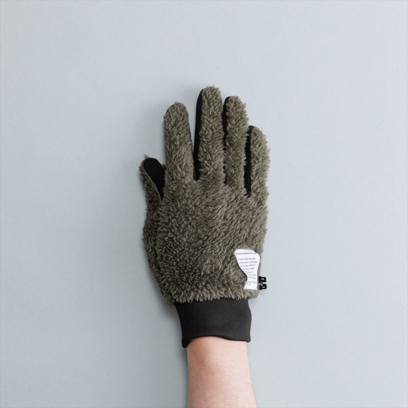 BACKYARD FAMILY「クロダ 手袋 メンズ 通販 グローブ 手ぶくろ 防寒 暖かい おしゃれ シンプル パイルコンビ」|手袋|