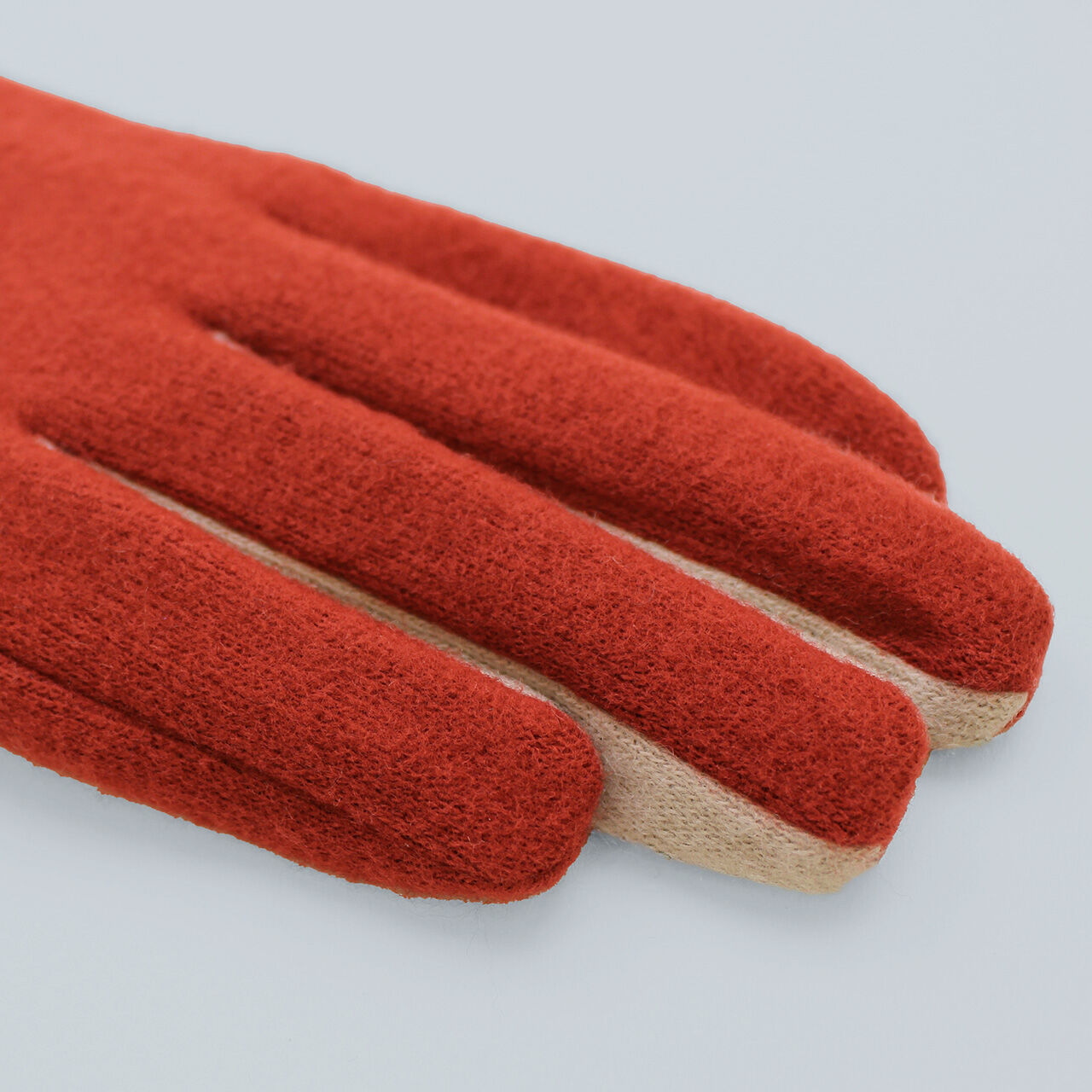 BACKYARD FAMILY「クロダ 手袋 レディース 通販 グローブ 手ぶくろ 暖かい かわいい 可愛い リンゴ 刺繍 通勤」|手袋|