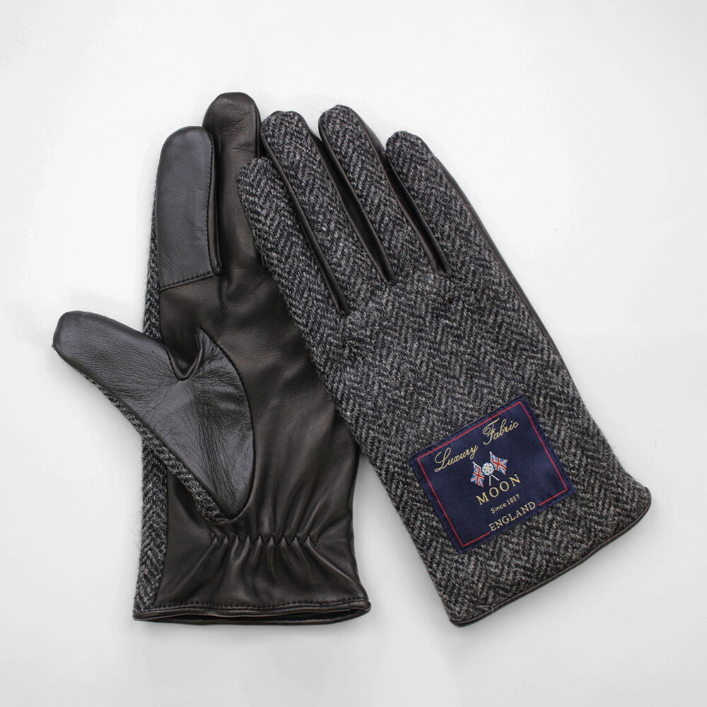 BACKYARD FAMILY「クロダ 手袋 メンズ 通販 グローブ MOON ムーン 手ぶくろ スマートフォン対応 スマホ 対応」|手袋|グレー3