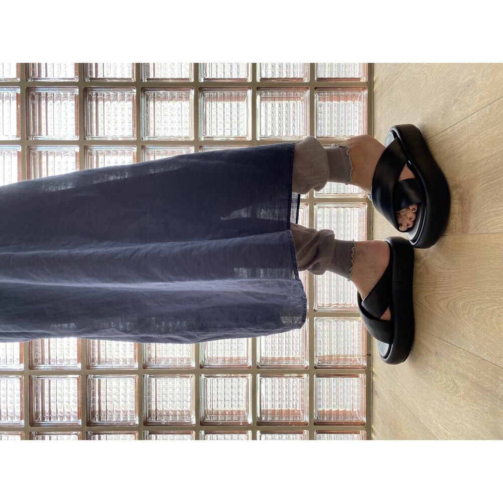 BACKYARD FAMILY「シースルー レギンス レディース コットン 通販 スパッツ ボトムス タイツ パンツ リブレギンス」|その他|グレー1