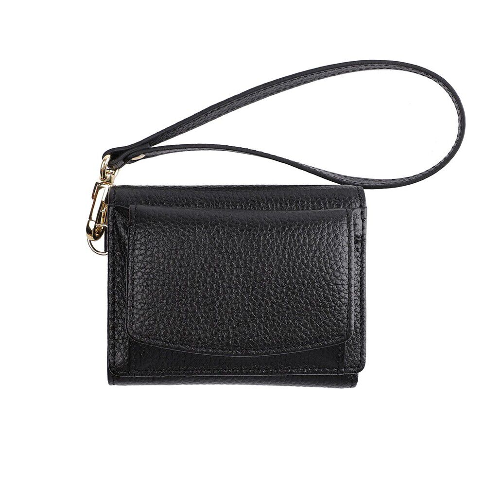 BACKYARD FAMILY「LIZDAYS リズデイズ 財布 lz-65123 通販 二つ折り財布 box型小銭入れ」|財布|ブラック1