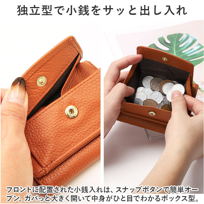 BACKYARD FAMILY「LIZDAYS リズデイズ 財布 lz-65123 通販 二つ折り財布 box型小銭入れ」|財布|