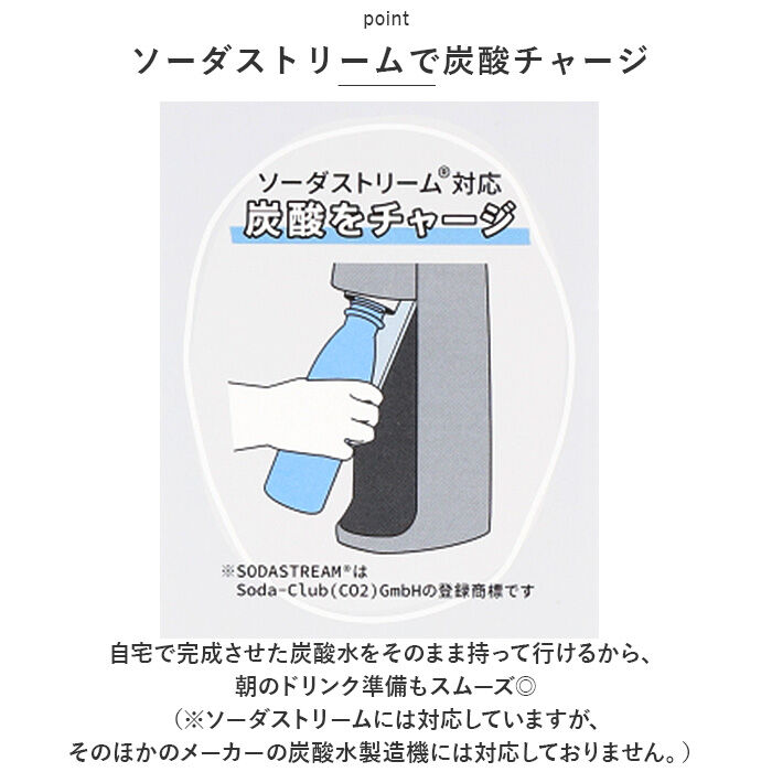 BACKYARD FAMILY「OUTDOOR PRODUCTS スポーツボトル 530ml 通販 炭酸ボトル ボトル 水筒」|食器・キッチングッズ|