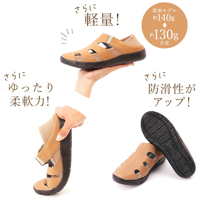 BACKYARD FAMILY「パンジー 靴 レディース 4335 通販 Pansy サンダル 夏 春 おしゃれ メッシュ 軽量」|サンダル|