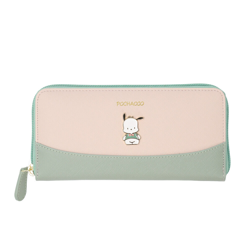 BACKYARD FAMILY「サンリオ 財布 通販 長財布 ロングウォレット レディース 大容量 かわいい ラウンドファスナー」|財布|グレー1