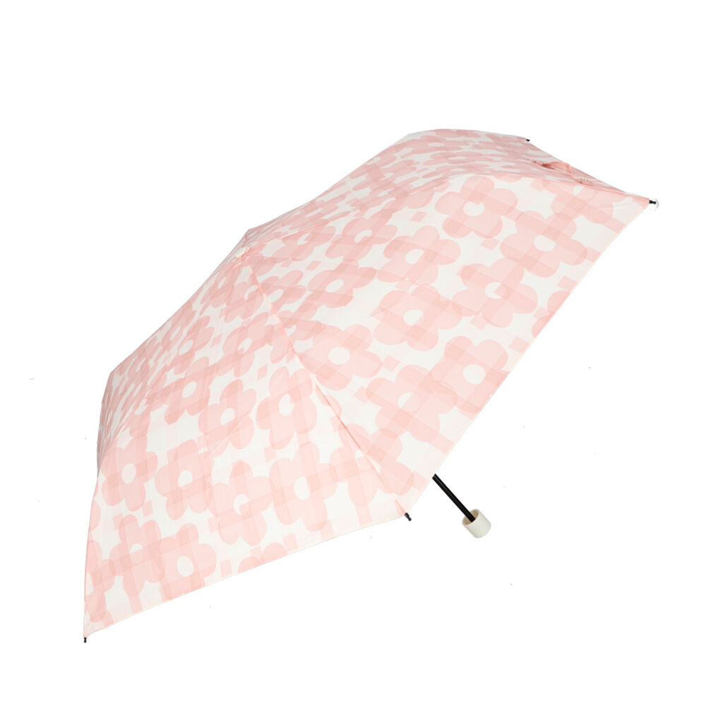 BACKYARD FAMILY「折りたたみ傘 レディース 晴雨兼用 通販 折り畳み傘 50cm 晴雨兼用傘 日傘 傘 雨傘」|傘|ピンク1