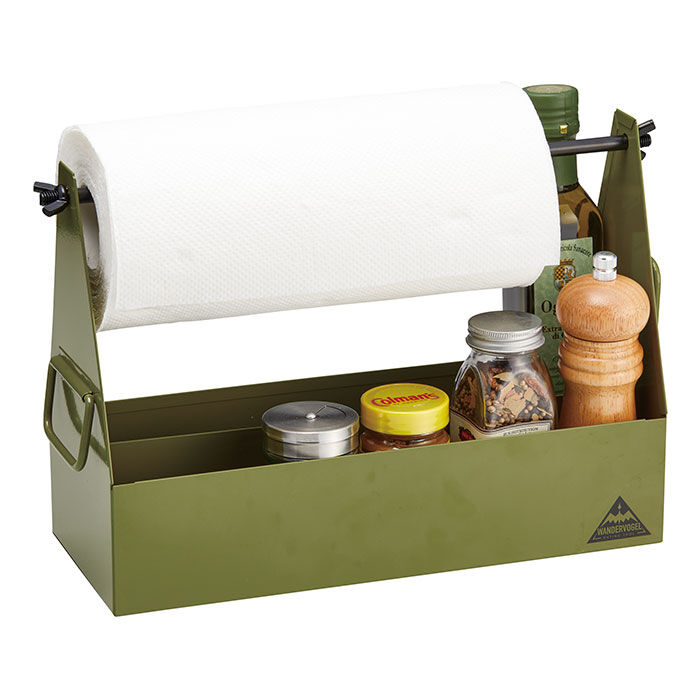 BACKYARD FAMILY「スパイスボックス キャンプ 通販 スパイスラック スパイスキャビネット キッチンペーパーホルダー」|食器・キッチングッズ|