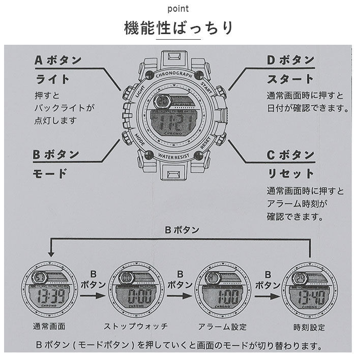BACKYARD FAMILY「field work フィールドワーク 腕時計 防水 通販 時計 ウォッチ デジタル時計 デジタル」|腕時計|