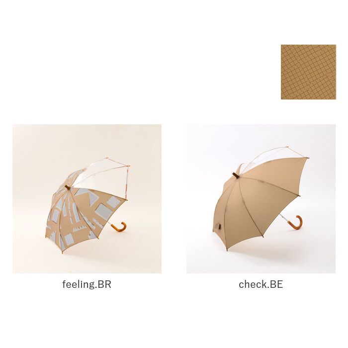 BACKYARD FAMILY「サンキューニプラスエム 392 plus m 傘 キッズ 子供用 55cm 通販 45cm 北欧風」|傘|