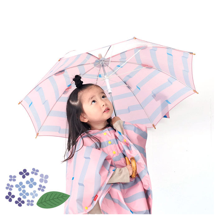 BACKYARD FAMILY「サンキューニプラスエム 392 plus m 傘 キッズ 子供用 55cm 通販 45cm 北欧風」|傘|