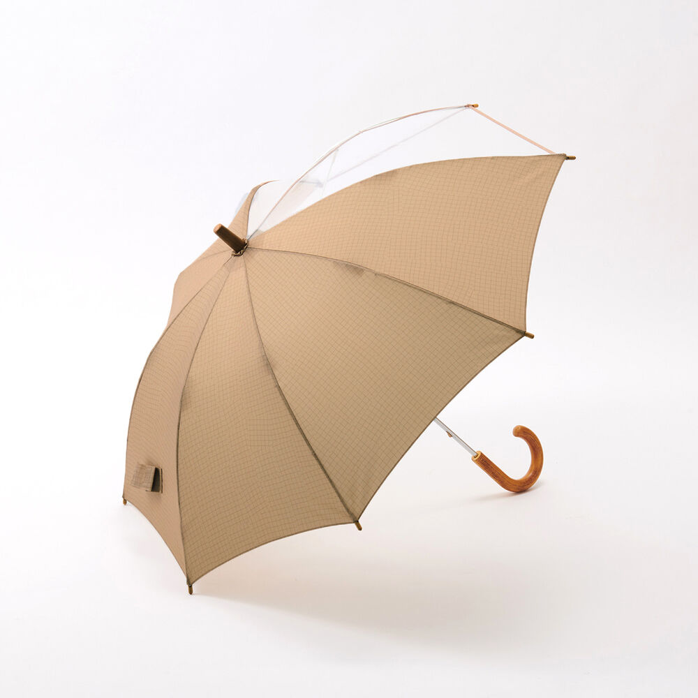 BACKYARD FAMILY「サンキューニプラスエム 392 plus m 傘 キッズ 子供用 55cm 通販 45cm 北欧風」|傘|ベージュ1