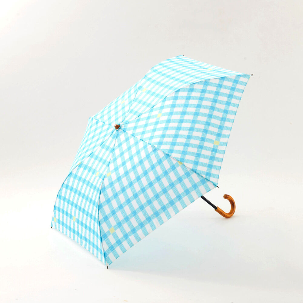 BACKYARD FAMILY「392 plusm 傘 通販 折りたたみ傘 折り畳み傘 雨傘 かさ カサ レディース たたみやすい」|傘|ブルー4
