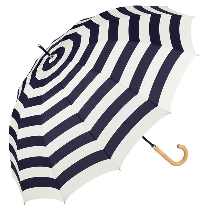 BACKYARD FAMILY「because ビコーズ 雨傘 レディース 長傘 通販 メンズ 12本骨 12フレーム 親骨」|傘|