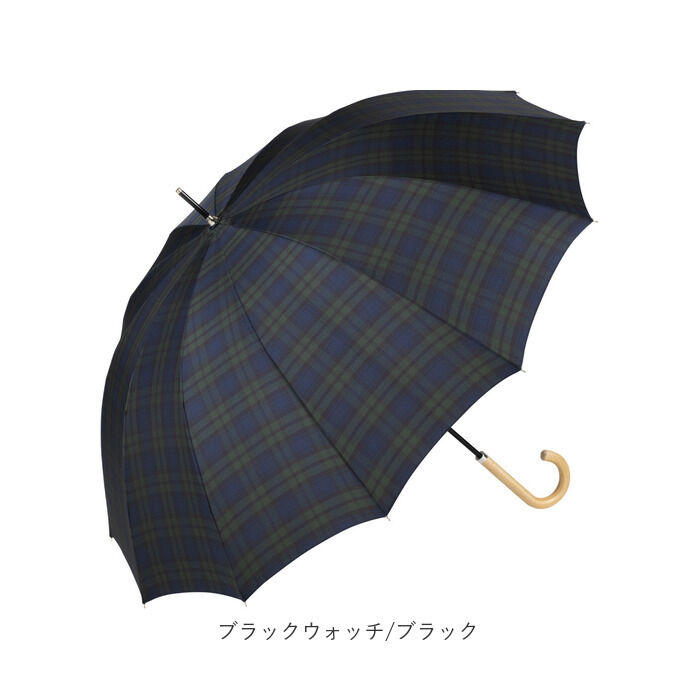 BACKYARD FAMILY「because ビコーズ 雨傘 レディース 長傘 通販 メンズ 12本骨 12フレーム 親骨」|傘|