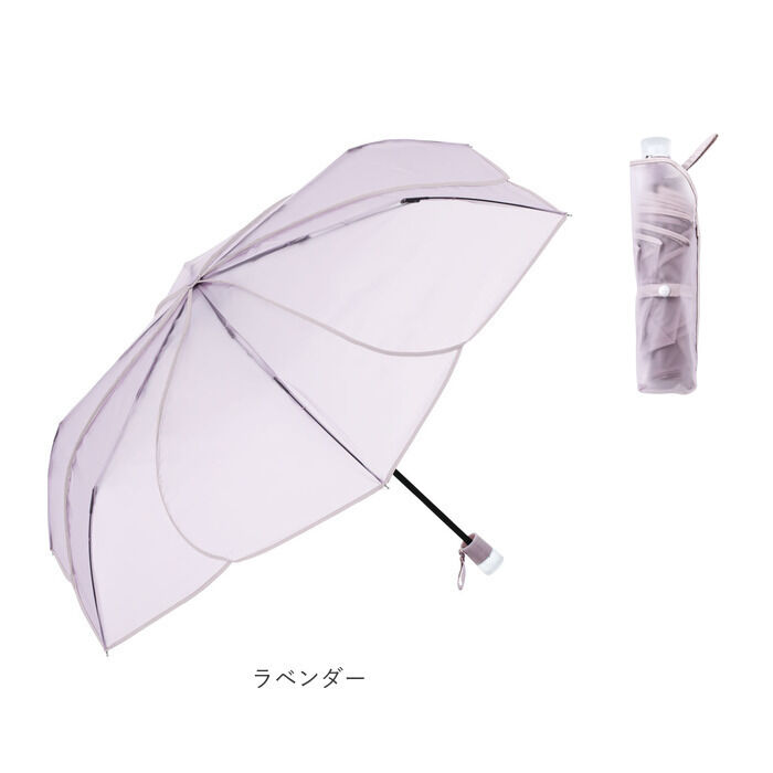 BACKYARD FAMILY「because ビコーズ クリアアンブレラ 折りたたみ傘 50cm 通販 ビニール傘 雨傘 傘」|傘|