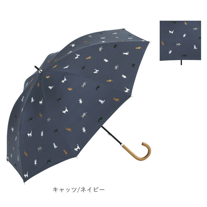 BACKYARD FAMILY「because ビコーズ 晴雨兼用 長傘 通販 雨傘 日傘 晴雨兼用傘 傘 かさ カサ 婦人傘」|傘|