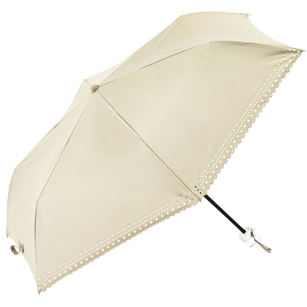 BACKYARD FAMILY「because ビコーズ 晴雨兼用 折りたたみ傘 通販 折り畳み傘 雨傘 日傘 晴雨兼用傘 傘」|傘|グレー1