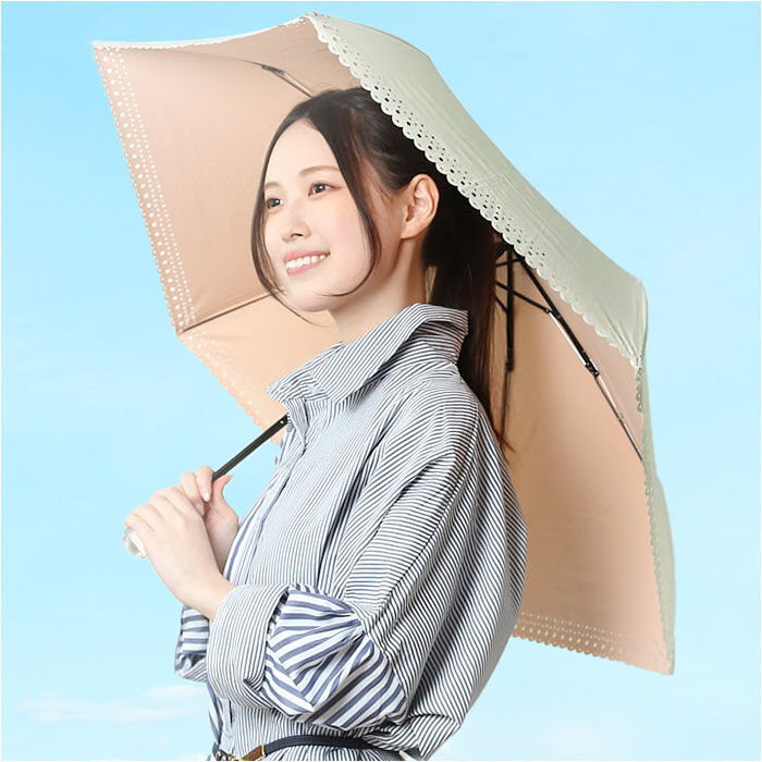 BACKYARD FAMILY「because ビコーズ 晴雨兼用 折りたたみ傘 通販 折り畳み傘 雨傘 日傘 晴雨兼用傘 傘」|傘|