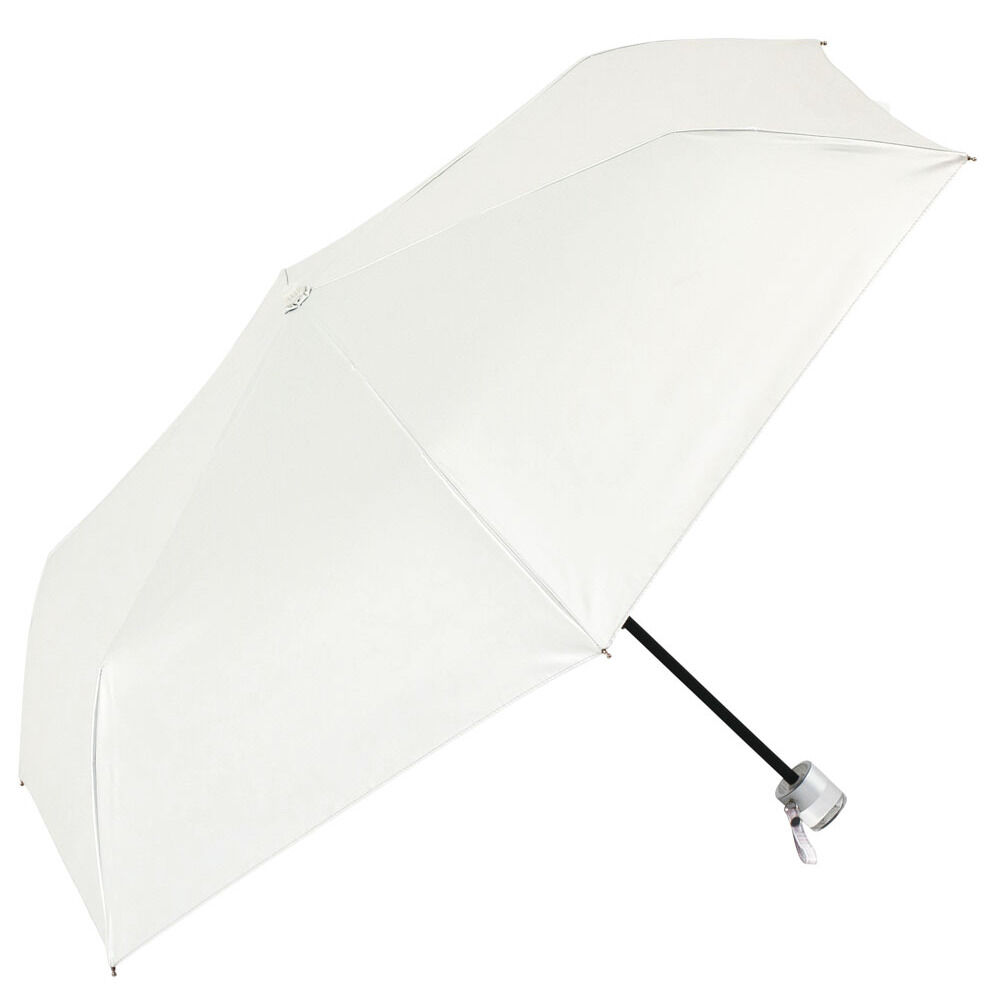 BACKYARD FAMILY「because ビコーズ パールブ 折りたたみ傘 軽量 レディース 通販 雨傘 日傘 傘 かさ」|傘|ホワイト1