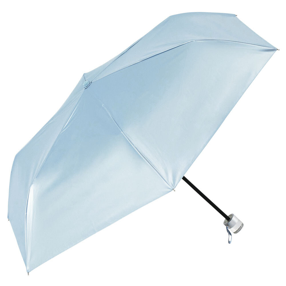 BACKYARD FAMILY「because ビコーズ パールブ 折りたたみ傘 軽量 レディース 通販 雨傘 日傘 傘 かさ」|傘|ブルー1