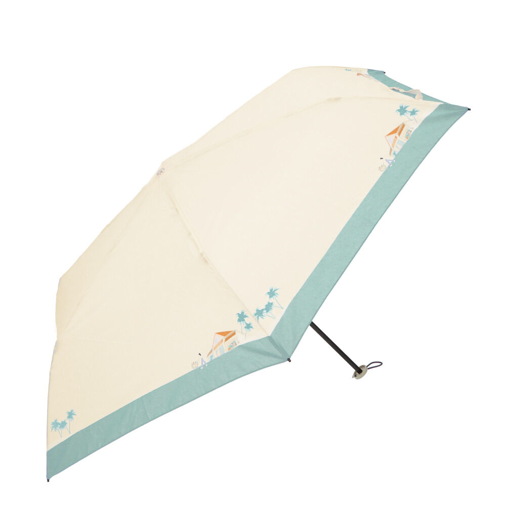 BACKYARD FAMILY「折りたたみ傘 軽量 uv レディース コンパクト 通販 大きめ 直径 約 100cm 晴雨兼用」|傘|ブルー2