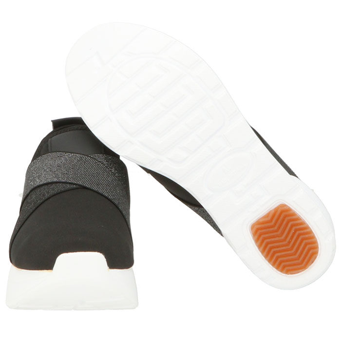 BACKYARD FAMILY「ウォーキングシューズ レディース 4e 通販 スニーカー 黒 履きやすい おしゃれ 紐なし 幅広」|スリッポン|