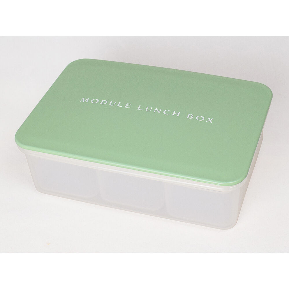BACKYARD FAMILY「弁当箱 小分けケース付き 通販 お弁当箱 小分け ケース ランチボックス お弁当 MODULE」|食器・キッチングッズ|グリーン1