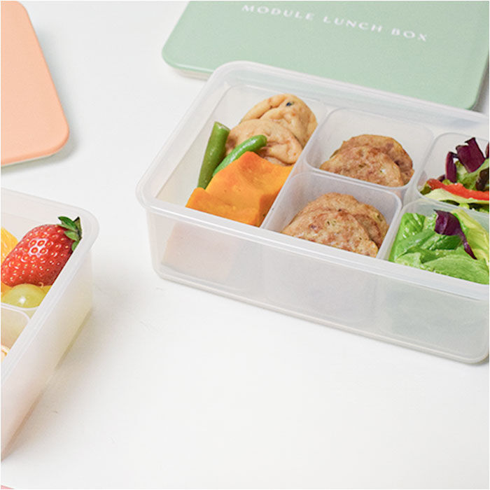 BACKYARD FAMILY「弁当箱 小分けケース付き 通販 お弁当箱 小分け ケース ランチボックス お弁当 MODULE」|食器・キッチングッズ|